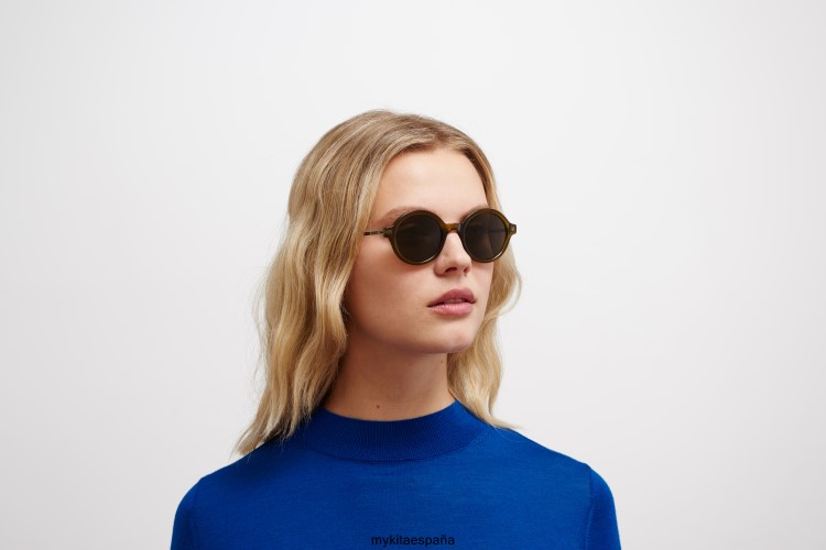 esbo montura: c114 peridot/grafito brillante|lente: crudo verde sólido ligero MYKITA ERT23179