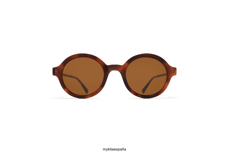esbo montura: c86 zanzibar/mocca|lente: marrón polarizado pro ámbar ligero MYKITA ERT23176