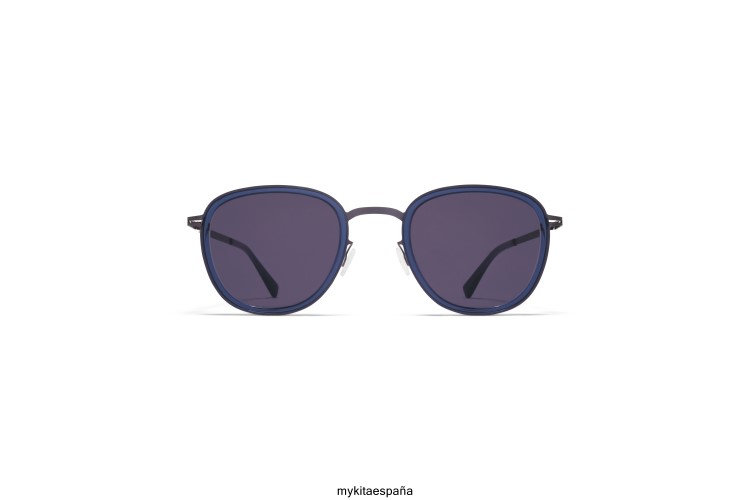 helmi montura: a66 mora/océano profundo|lente: gris frío sólido ligero MYKITA ERT23195