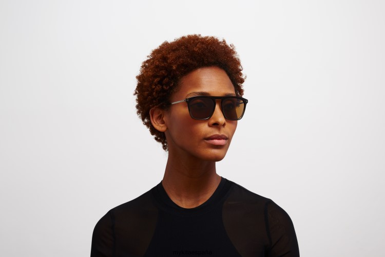 kallio montura: c9 santiago degradado/brillante gra|lente: marrón ámbar profesional polarizado ligero MYKITA ERT23122