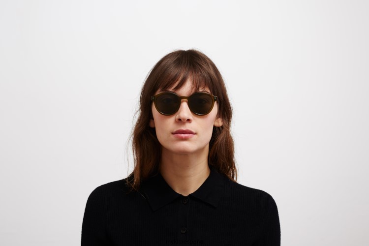 ketill montura: c114 peridot/grafito brillante|lente: crudo verde sólido ligero MYKITA ERT23198