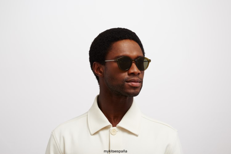 ketill montura: c114 peridot/grafito brillante|lente: crudo verde sólido ligero MYKITA ERT23198