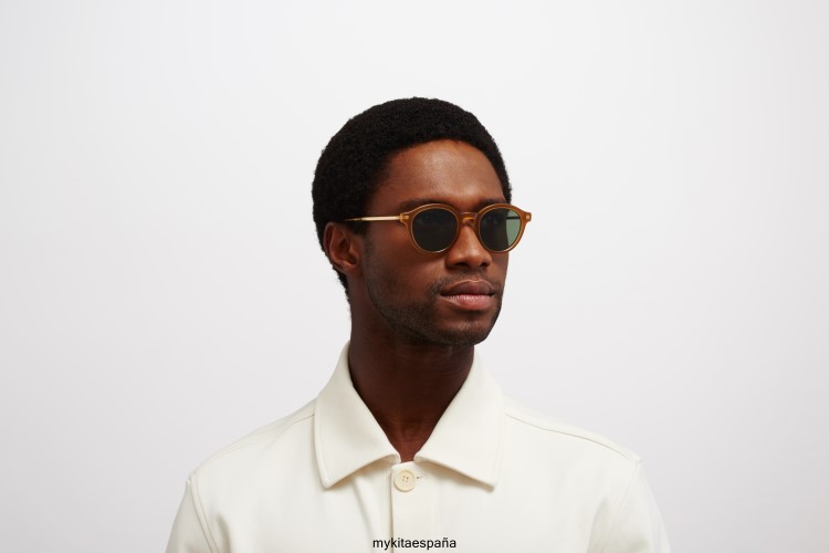 ketill montura: c99 marrón/marrón oscuro/brillante go|lente: polarizada verde pro 15 ligero MYKITA ERT23199