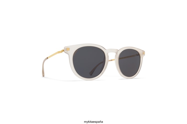 lahti montura: c101 champán mate/brillante go|lente: gris polarizado pro hi-con ligero MYKITA ERT23205