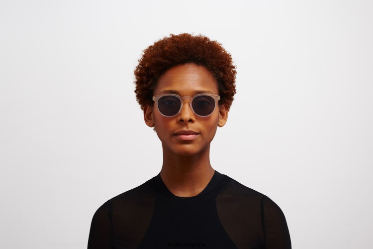 lahti montura: c101 champán mate/brillante go|lente: gris polarizado pro hi-con ligero MYKITA ERT23205