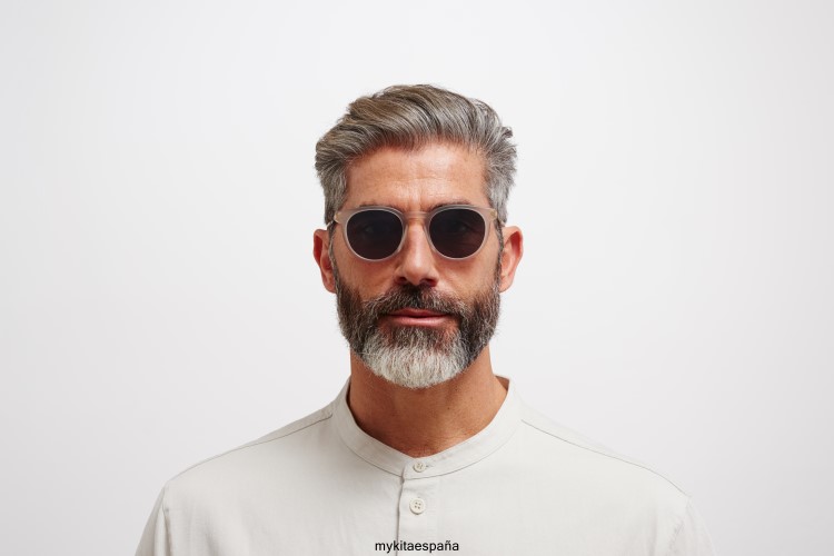 lahti montura: c101 champán mate/brillante go|lente: gris polarizado pro hi-con ligero MYKITA ERT23205