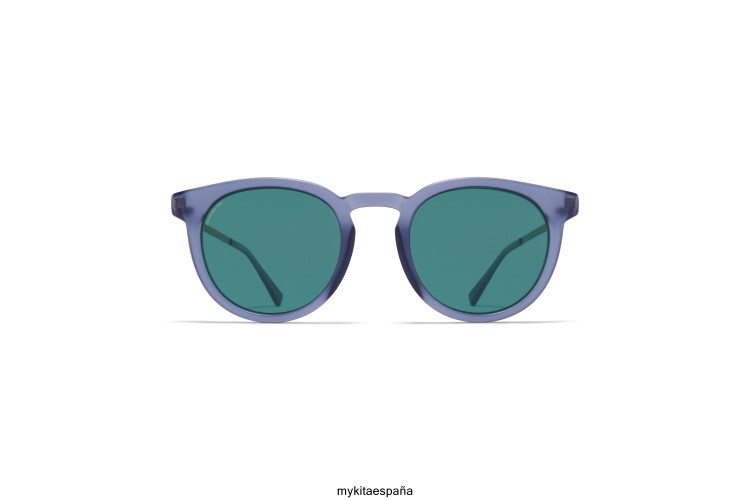 lahti montura: c107 mate deep ocean/blackber|lente: polarized pro ocean blue ligero MYKITA ERT23206