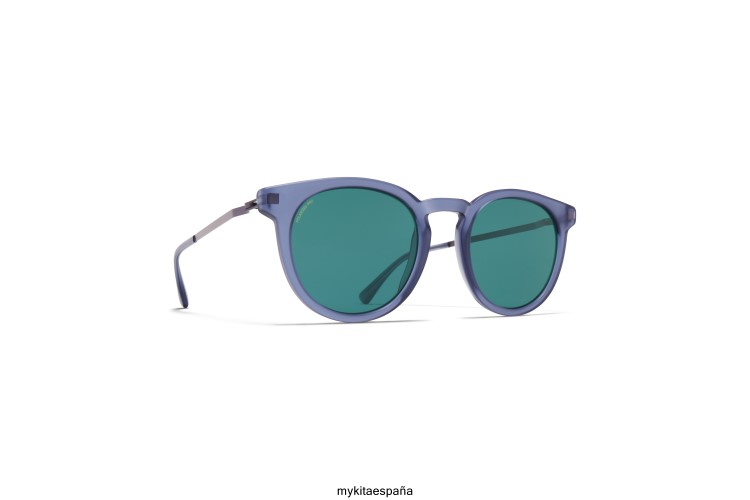 lahti montura: c107 mate deep ocean/blackber|lente: polarized pro ocean blue ligero MYKITA ERT23206