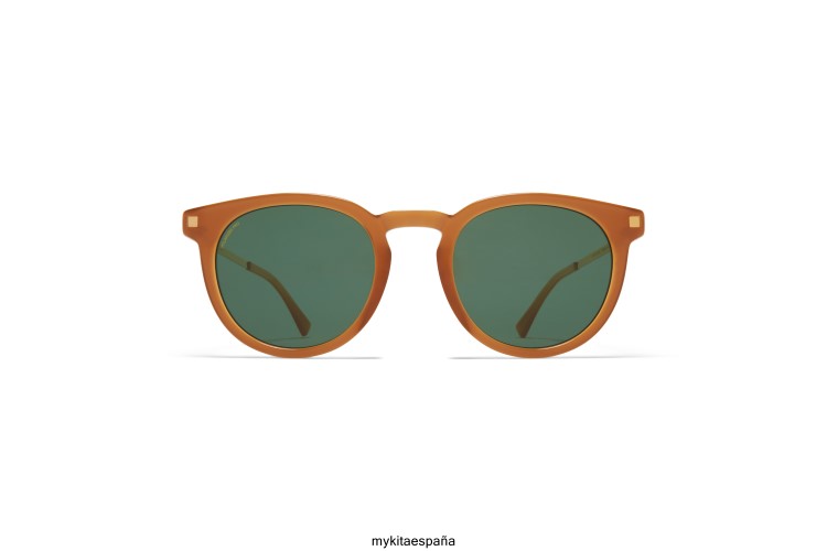 lahti montura: c99 marron marron oscuro/brillante go|lente: polarizada verde pro 15 ligero MYKITA ERT23202