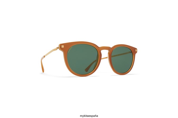 lahti montura: c99 marron marron oscuro/brillante go|lente: polarizada verde pro 15 ligero MYKITA ERT23202