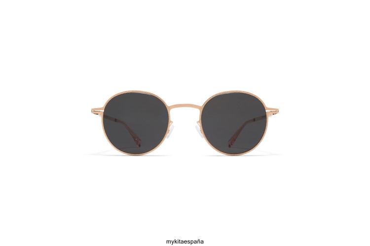nis montura: oro champán|lente: gris oscuro sólido ligero MYKITA ERT23207