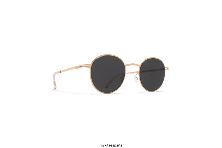 nis montura: oro champán|lente: gris oscuro sólido ligero MYKITA ERT23207