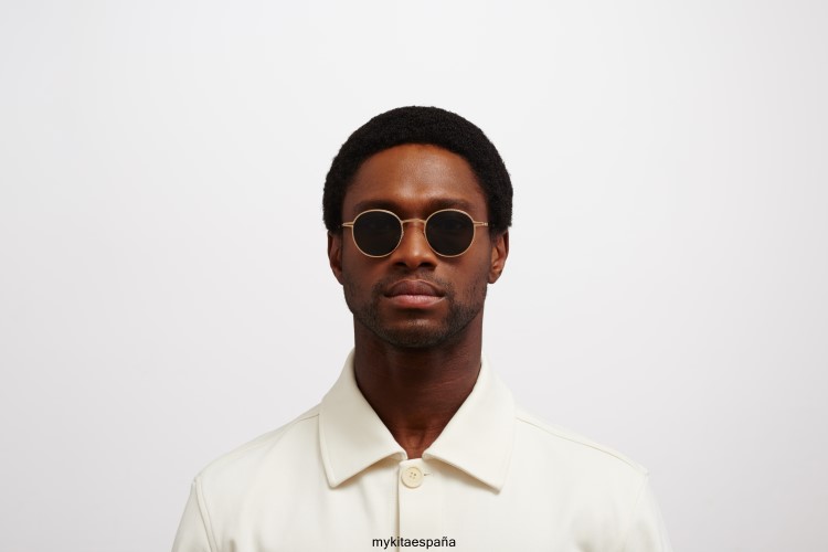 nis montura: oro champán|lente: gris oscuro sólido ligero MYKITA ERT23207