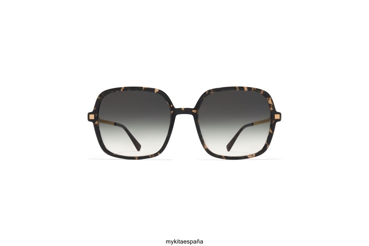 saima montura: c22 champagne gold/antigua|lente: negro crudo degradado ligero MYKITA ERT23124