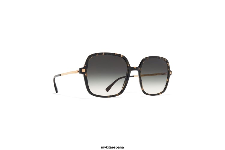 saima montura: c22 champagne gold/antigua|lente: negro crudo degradado ligero MYKITA ERT23124