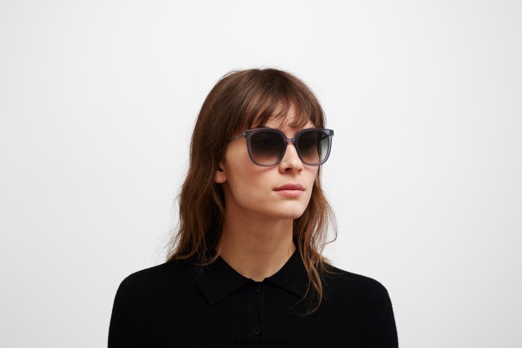 viska montura: c107 mate deep ocean/blackber|lente: negro crudo degradado ligero MYKITA ERT23126