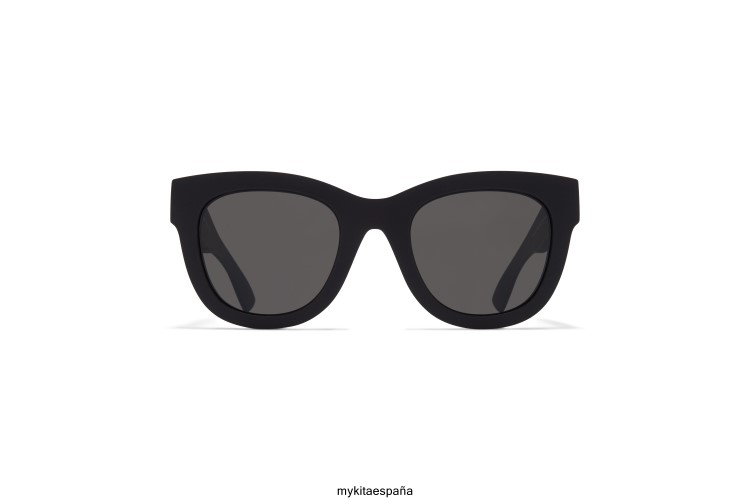 Rocío montura: md1 negro azabache|lente: gris oscuro sólido milón MYKITA ERT23138