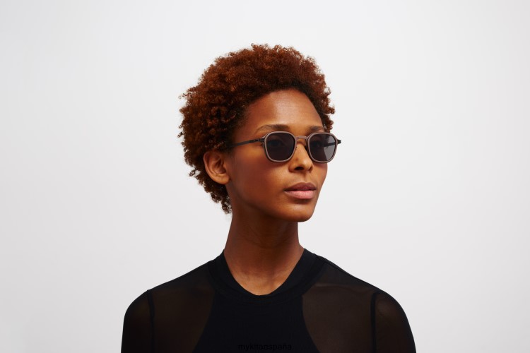 abeto montura: mh63 gris cachemira/negro|lente: polarizada gris pro hi-con milón MYKITA ERT23142