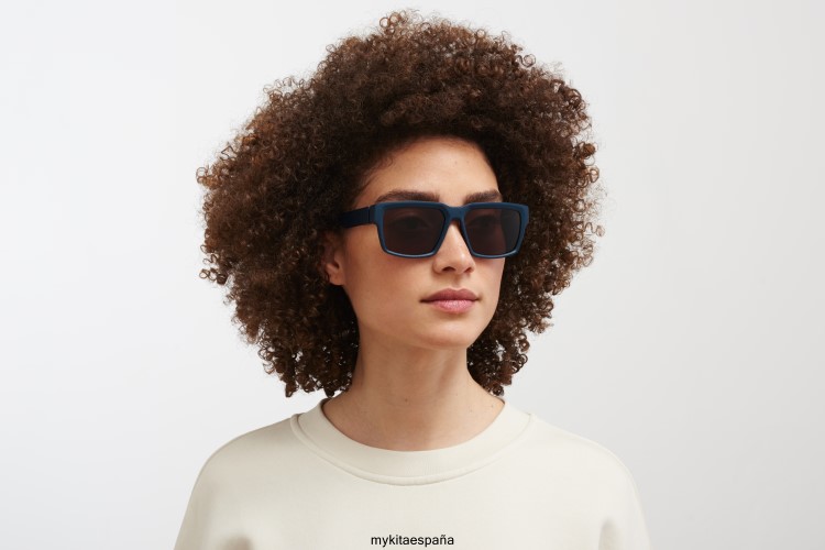 almizcle montura: md34 indigo|lente: marrón sólido milón MYKITA ERT23150