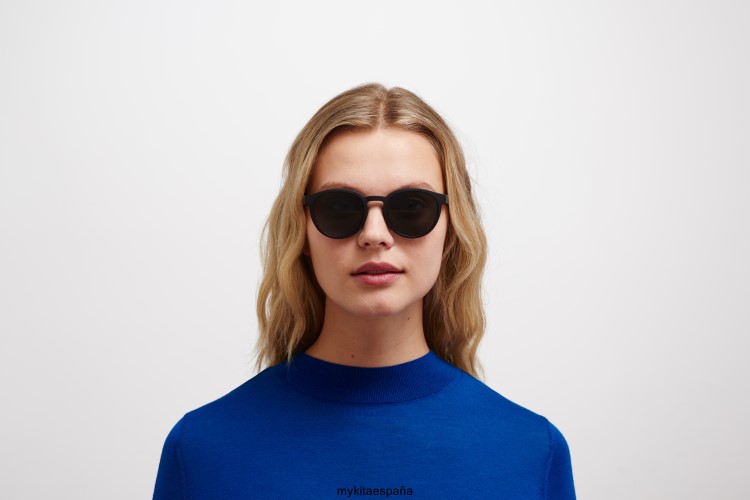 coleman montura: md1 negro azabache|lente: gris oscuro sólido milón MYKITA ERT23226