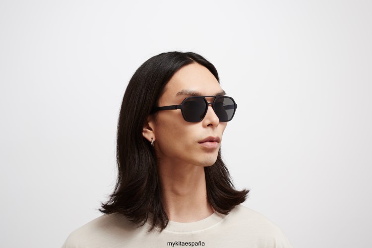 hidra montura: md1 negro azabache|lente: gris oscuro sólido milón MYKITA ERT2352