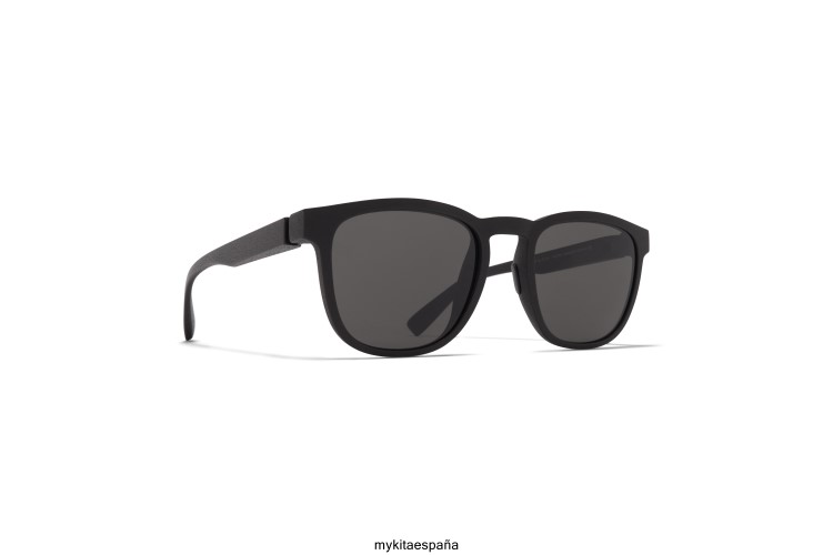 me encanta montura: md1 negro azabache|lente: gris oscuro sólido milón MYKITA ERT23146