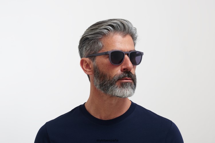 me encanta montura: md35 gris pizarra|lente: cool grey solid milón MYKITA ERT23148