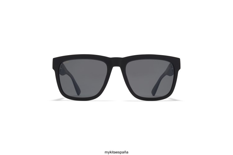 ola montura: md1 pitch black|lente: polarized pro hi-con grey milón MYKITA ERT23154