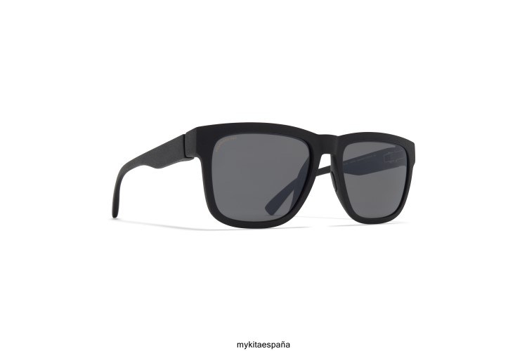 ola montura: md1 pitch black|lente: polarized pro hi-con grey milón MYKITA ERT23154