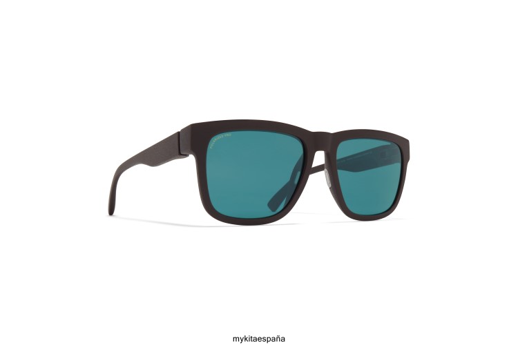 ola montura: md22 marrón ébano|lente: polarizada pro océano azul milón MYKITA ERT23155
