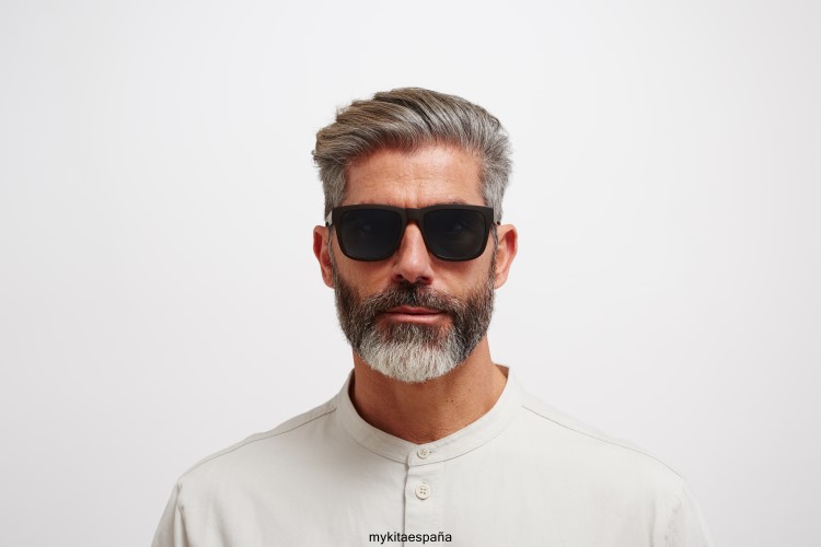 ola montura: md22 marrón ébano|lente: polarizada pro océano azul milón MYKITA ERT23155