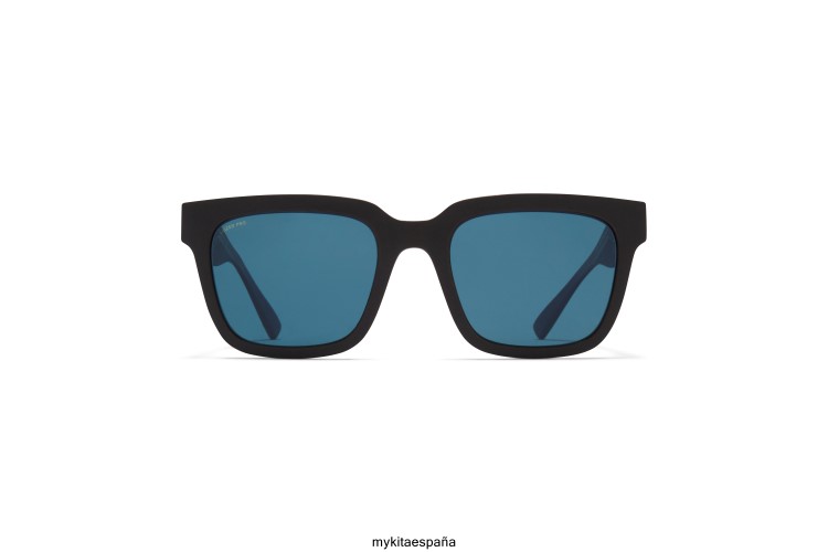 oscuridad montura: md22 marrón ébano|lente: polarizada pro océano azul milón MYKITA ERT23140