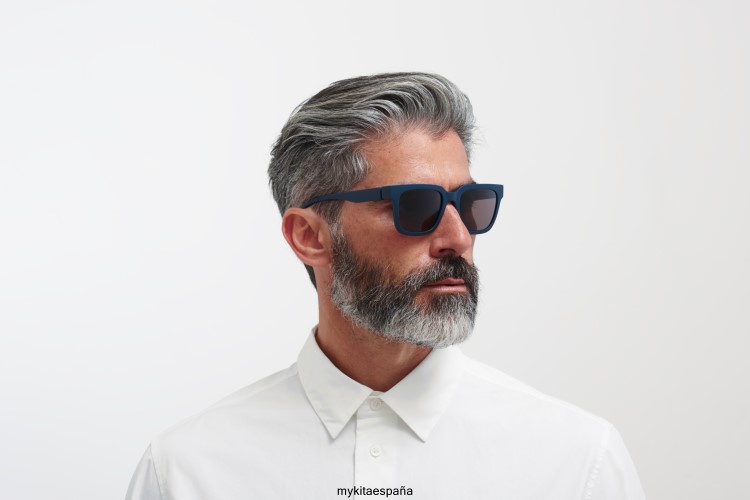 oscuridad montura: md34 indigo|lente: marrón sólido milón MYKITA ERT23139