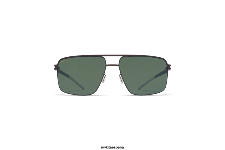Josué montura: marron oscuro|lente: polarizada verde pro 15 no1 MYKITA ERT2320