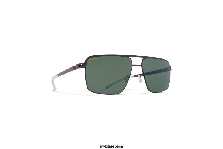 Josué montura: marron oscuro|lente: polarizada verde pro 15 no1 MYKITA ERT2320