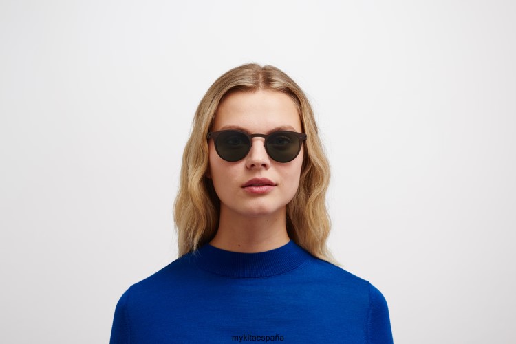 Riley montura: marron oscuro|lente: polarizada verde pro 15 no1 MYKITA ERT23191