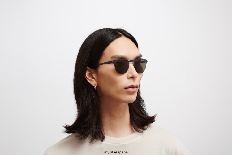 Riley montura: índigo|lente: marrón crudo sólido no1 MYKITA ERT23194