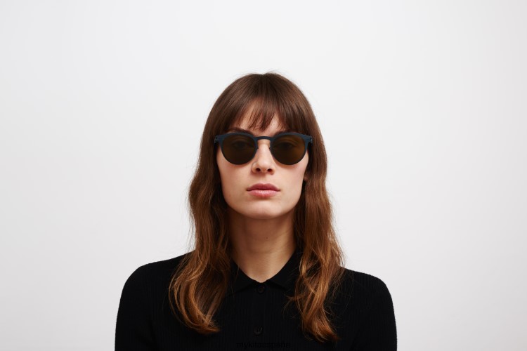 Riley montura: índigo|lente: marrón crudo sólido no1 MYKITA ERT23194