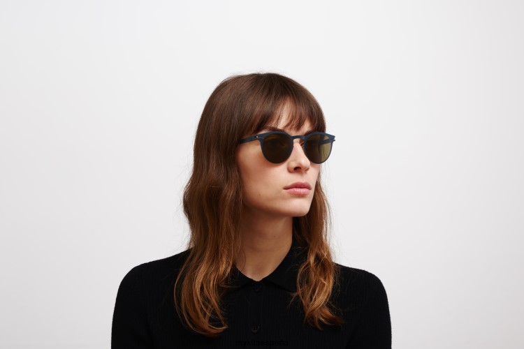 Riley montura: índigo|lente: marrón crudo sólido no1 MYKITA ERT23194
