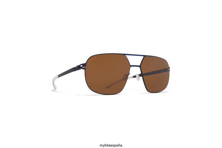angus montura: añil/azul yale|lente: marrón ámbar polpro no1 MYKITA ERT231