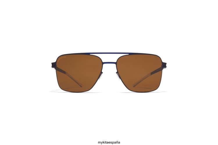 bernie montura: añil/azul yale|lente: marrón ámbar polpro no1 MYKITA ERT235