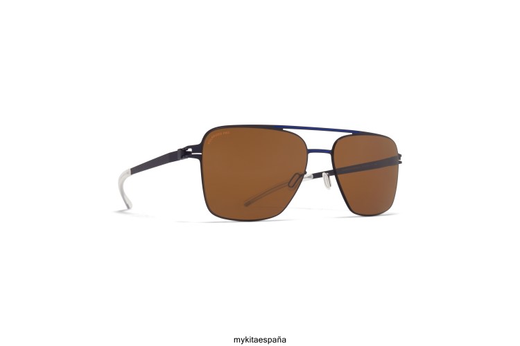 bernie montura: añil/azul yale|lente: marrón ámbar polpro no1 MYKITA ERT235