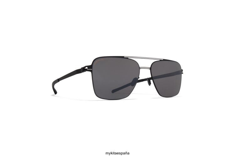 bernie montura: negro/blanco|lente: polarizada pro hi-con gris no1 MYKITA ERT236