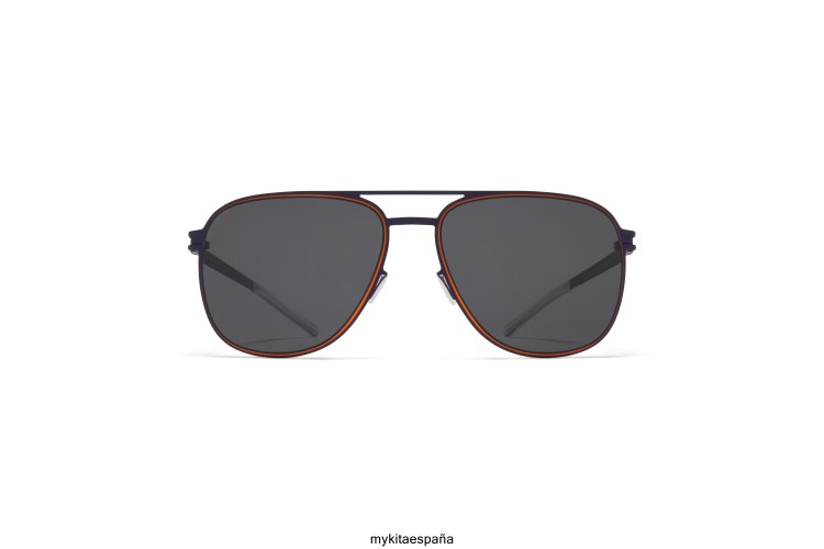 caleb montura: índigo/naranja|lente: polarizada gris pro hi-con no1 MYKITA ERT2312