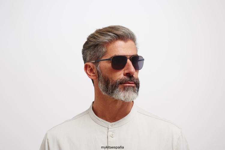 caleb montura: índigo/naranja|lente: polarizada gris pro hi-con no1 MYKITA ERT2312