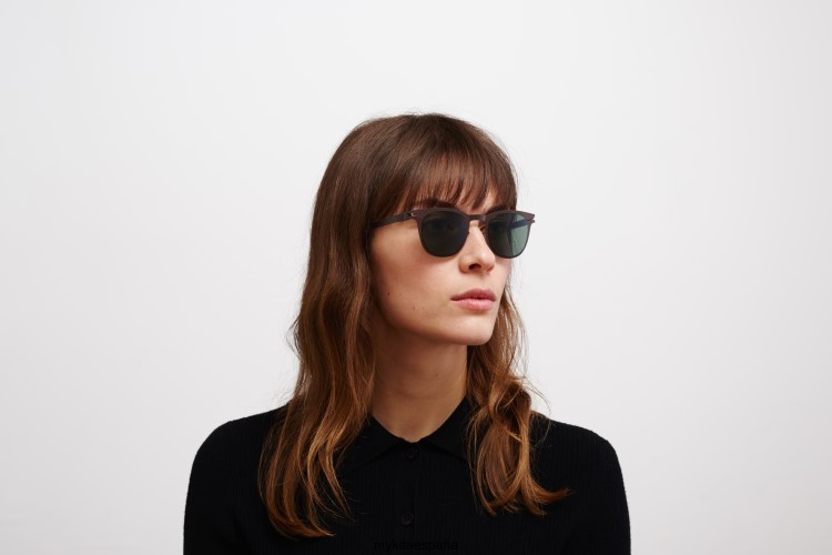 callo montura: marron oscuro|lente: polarizada verde pro 15 no1 MYKITA ERT2389