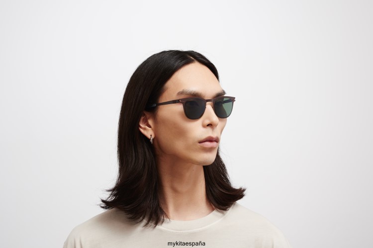 callo montura: marron oscuro|lente: polarizada verde pro 15 no1 MYKITA ERT2389