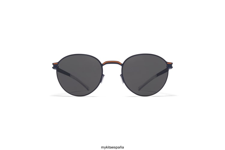 carlo montura: índigo/naranja|lente: gris oscuro sólido no1 MYKITA ERT23165