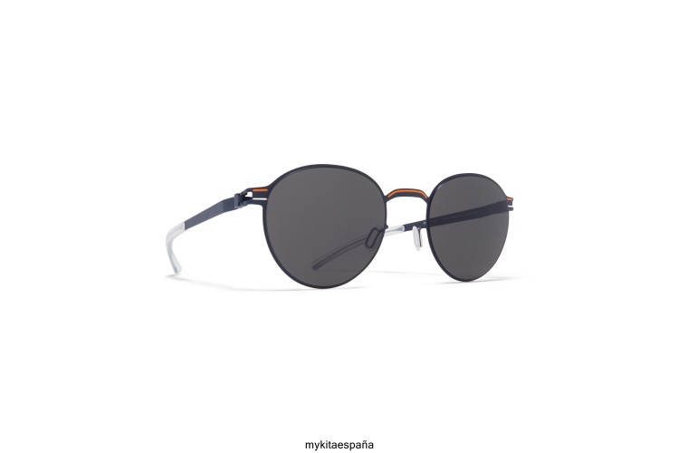 carlo montura: índigo/naranja|lente: gris oscuro sólido no1 MYKITA ERT23165