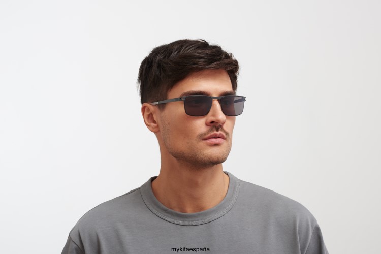 donovan montura: gris tormenta/negro|lente: polarizada pro hi-con gris no1 MYKITA ERT2393
